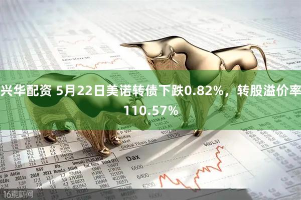 兴华配资 5月22日美诺转债下跌0.82%，转股溢价率110.57%