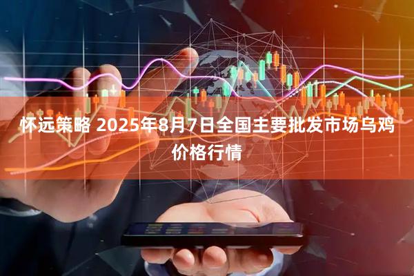 怀远策略 2025年8月7日全国主要批发市场乌鸡价格行情